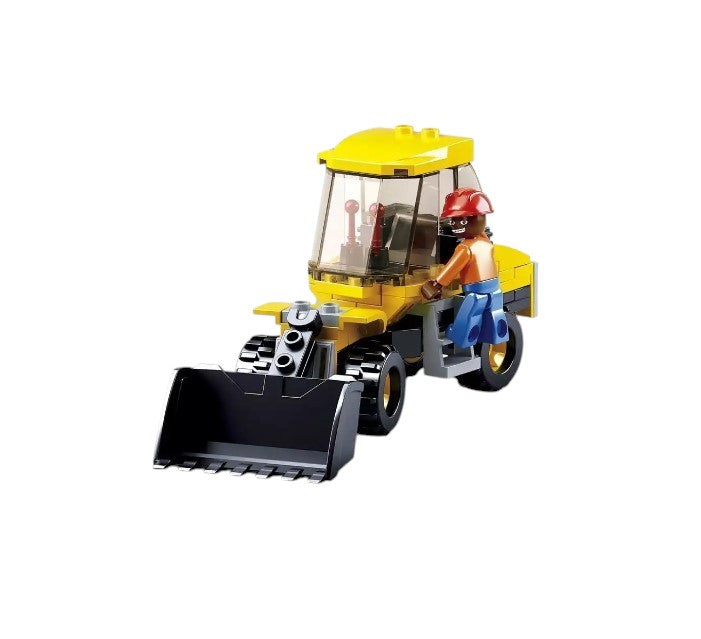 Sluban Town Construction Small Wheel Loader 91 Pieces M38-B0377B