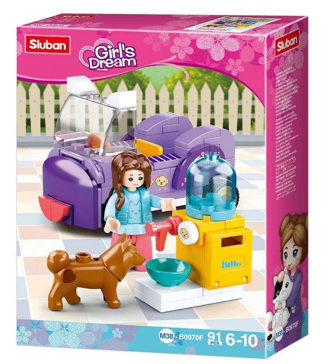 Sluban Brick Girls Dream Pet Amusement Park M38-B0970
