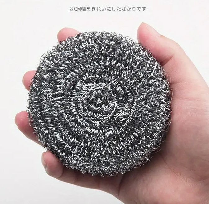 Stainless Steel Scourer / Scrubber - 2 PACK