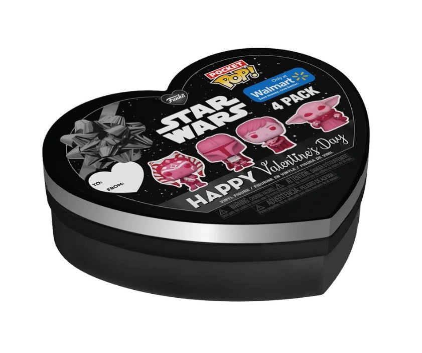 Star Wars: Valentines (Pink) - Pocket Pop! Heart Box 4-Pack