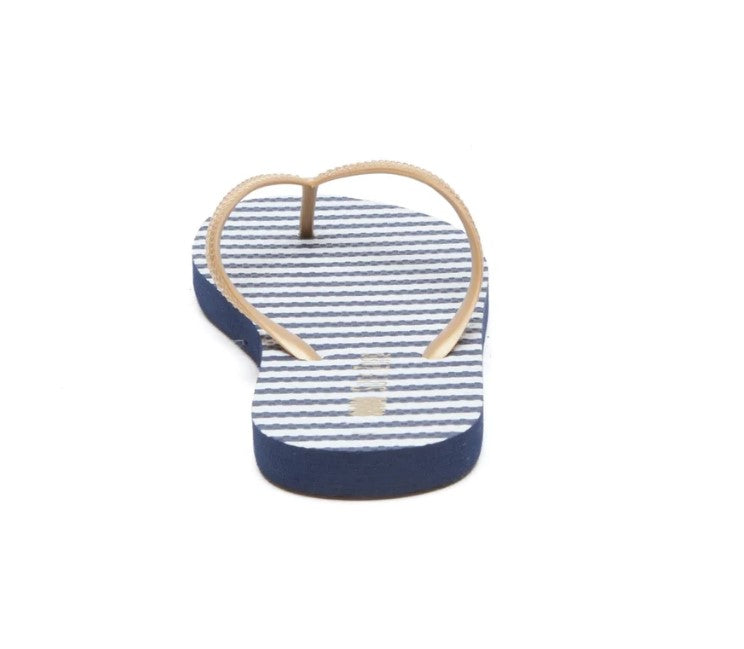 Surfzone Stripes Jandals (NAVY - WHITE)