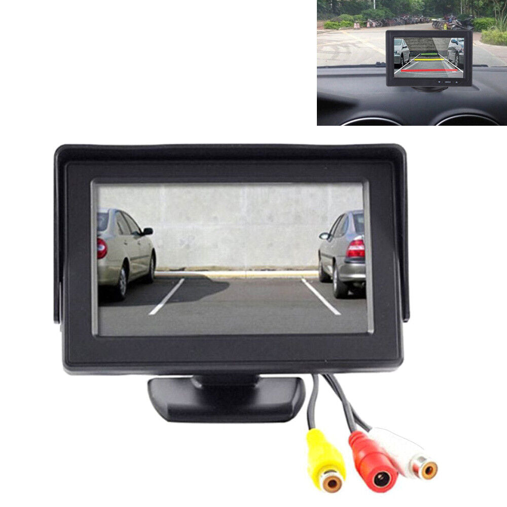 4 Inch Digital TFT LCD Color Car Rear View Monitor Screen + Camera Kit