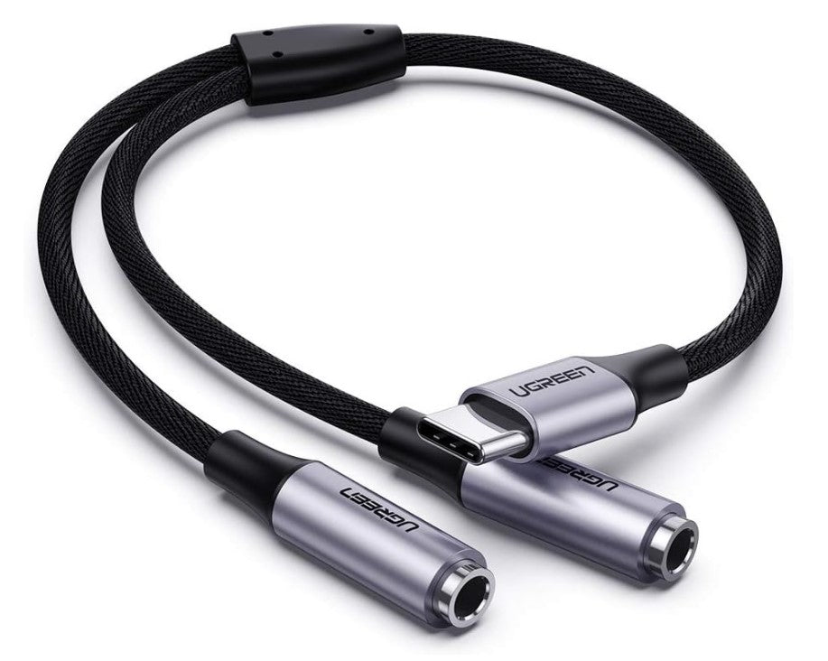UGREEN USB-C to 3.5mm Audio Splitter Cable 30732