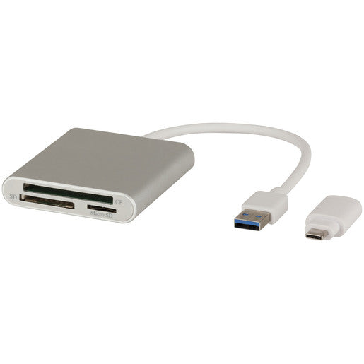 Digitech USB 3.0 Multi Card Reader with Type-C Adaptor XC4310