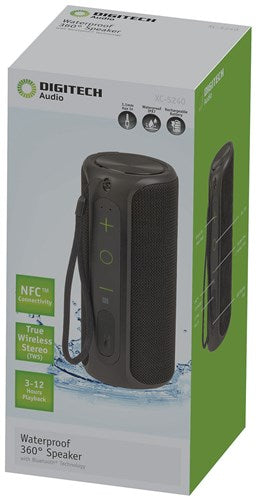 Digitech Waterproof 360° Speaker with Bluetooth® Technology XC5240