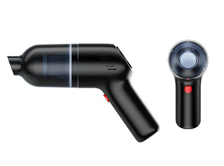 Wireless Handheld Car Vacuum Cleaner with 8000Pa Suction - Black