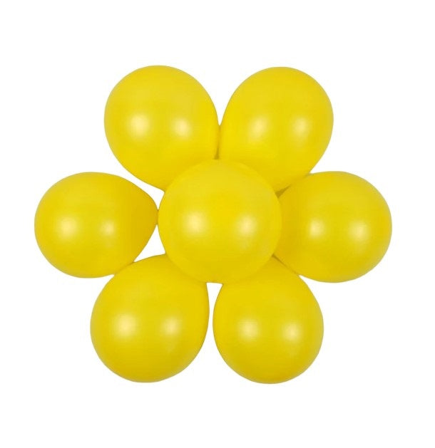 Party Matte Balloons 100 Pack 25Cm
