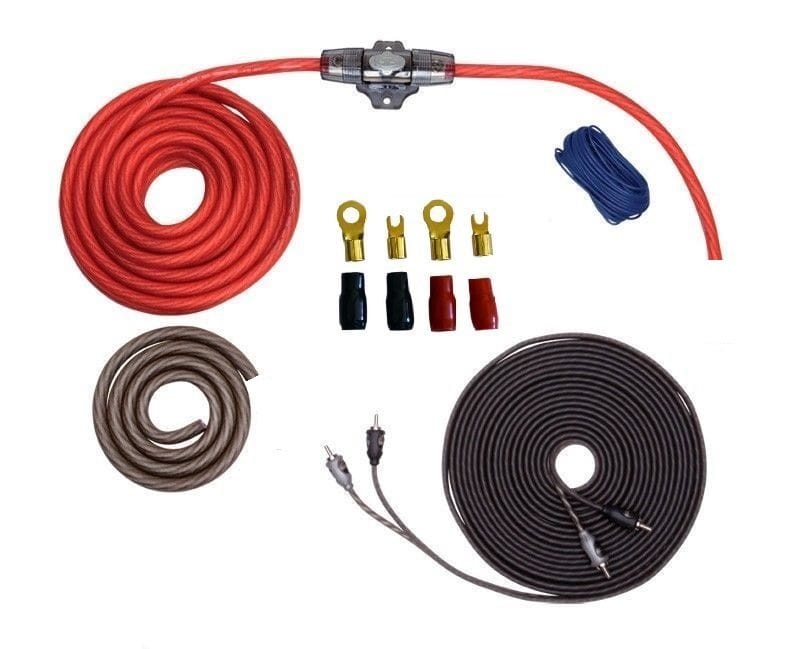 Local Kiwi Deals 2800w 4 Guage Amp Wiring Kit