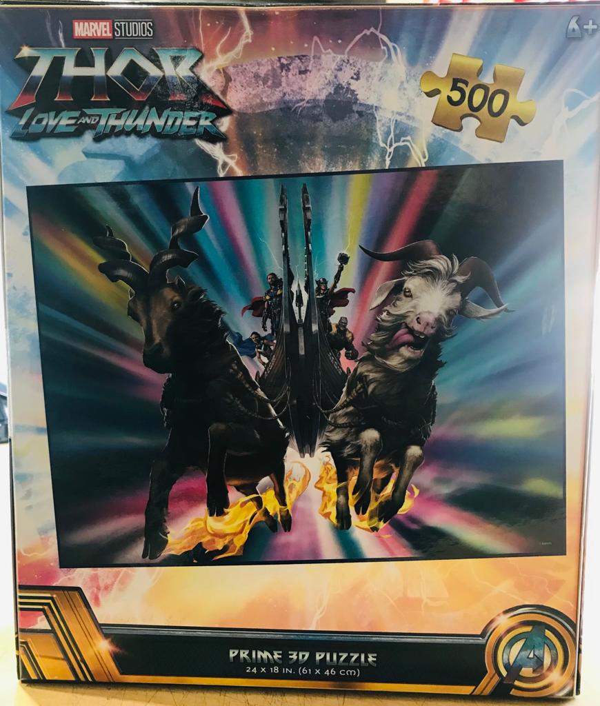 Local Kiwi Deals Baby Gears Prime 3D Puzzles Thor Love & Thunder (500pc)