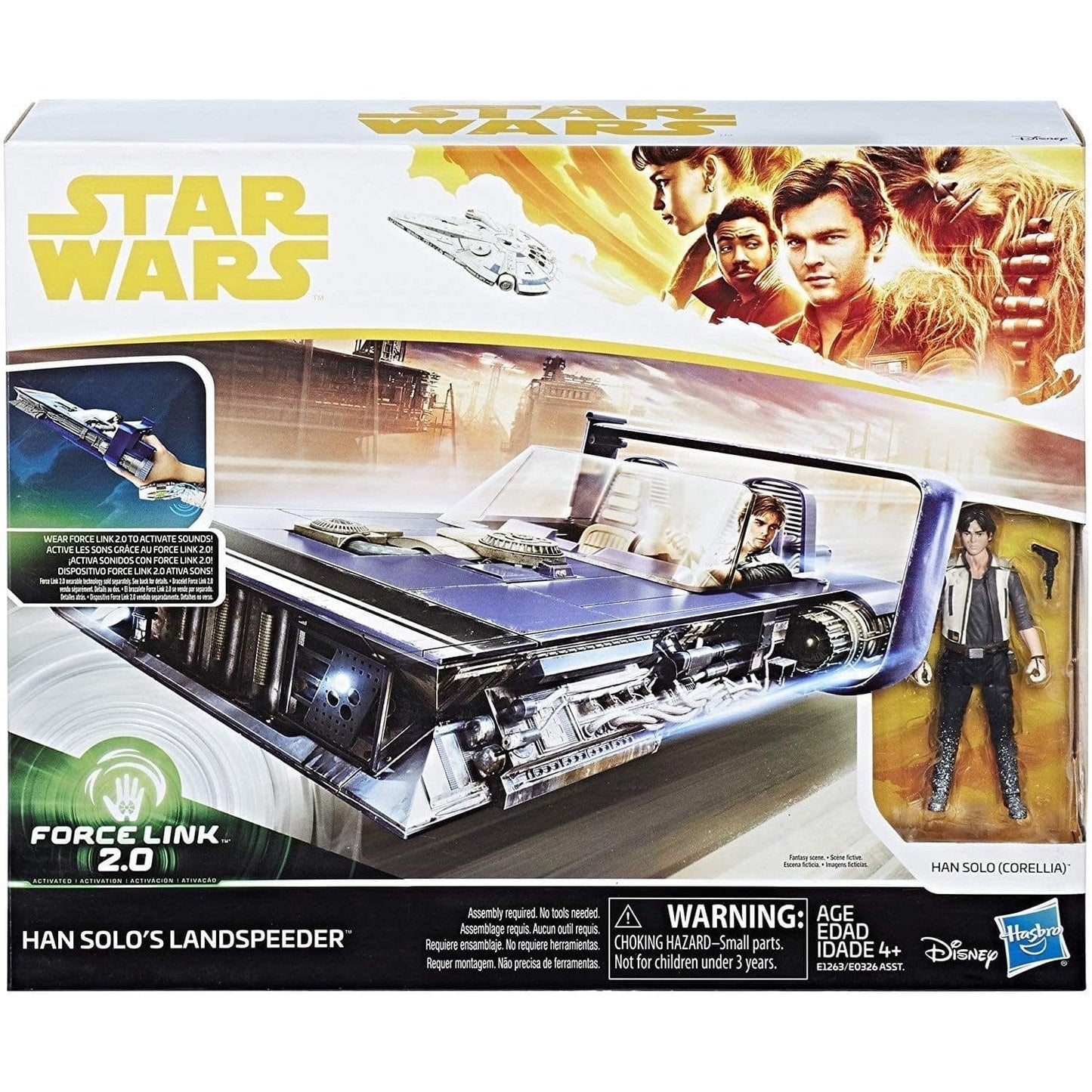 Local Kiwi Deals Baby Gears Star Wars: Solo Landspeeder with Han Solo (Corellia) Action Figure