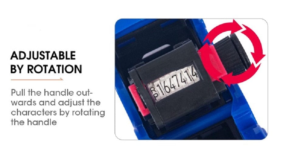 Local Kiwi Deals Business & Industrial Handheld Price Labeller 8 Digits Single Row Tag Marker Machine (MX-5500)