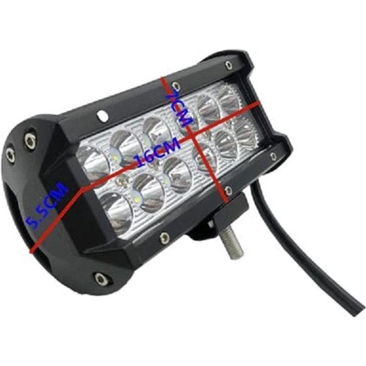 Local Kiwi Deals Car Parts & Accessories 36W 6INCH 12LEDS SPOT LIGHTS (2 PACK)