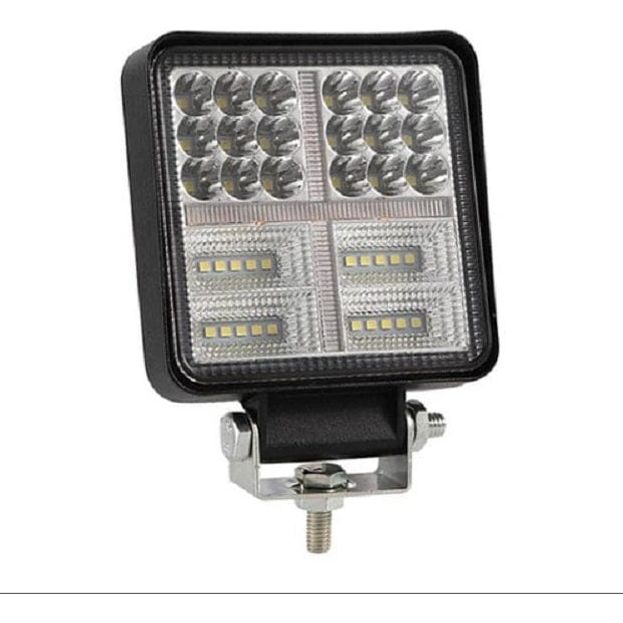 Local Kiwi Deals Car Parts & Accessories 40W 4INCH Square Fog Lights with Amber STROBE LED Spot Flood (2 PACK)