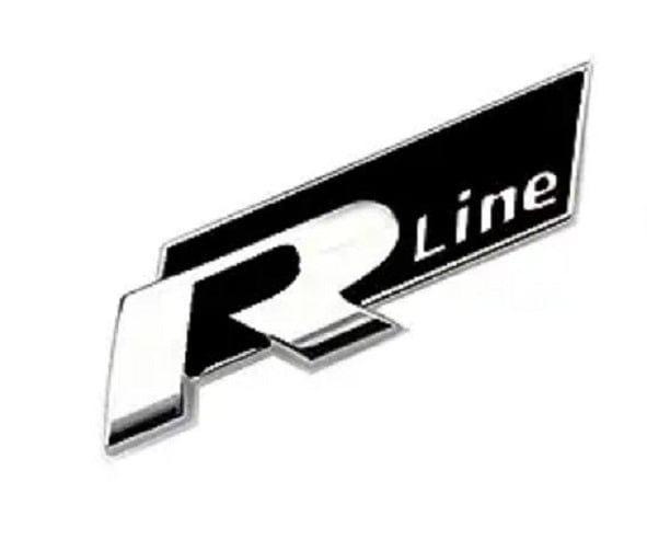 Local Kiwi Deals Car Parts & Accessories R LINE LOGO CAR LOGO EMBLEM