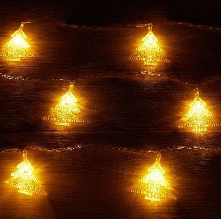Local Kiwi Deals Decoration Wonderland Battery Lights 1.35m Tree Warm White 10 LED
