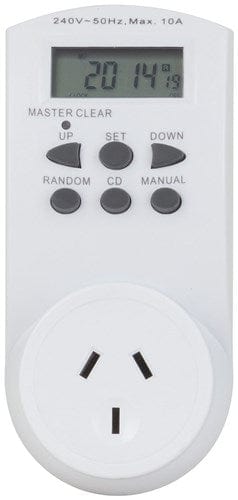 Local Kiwi Deals Electronics Mains Timer with LCD Display