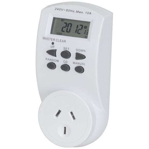 Local Kiwi Deals Electronics Mains Timer with LCD Display