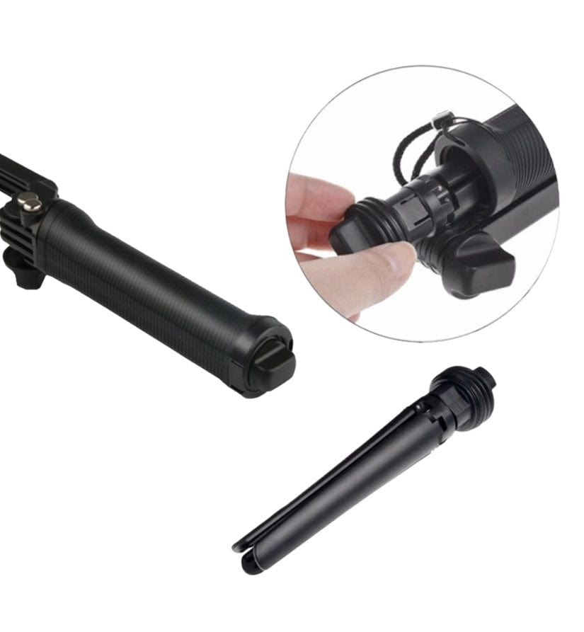Local Kiwi Deals Electronics OEM 3-Way Extendable MonoPod - For GoPro / Insta360 & Action Cams