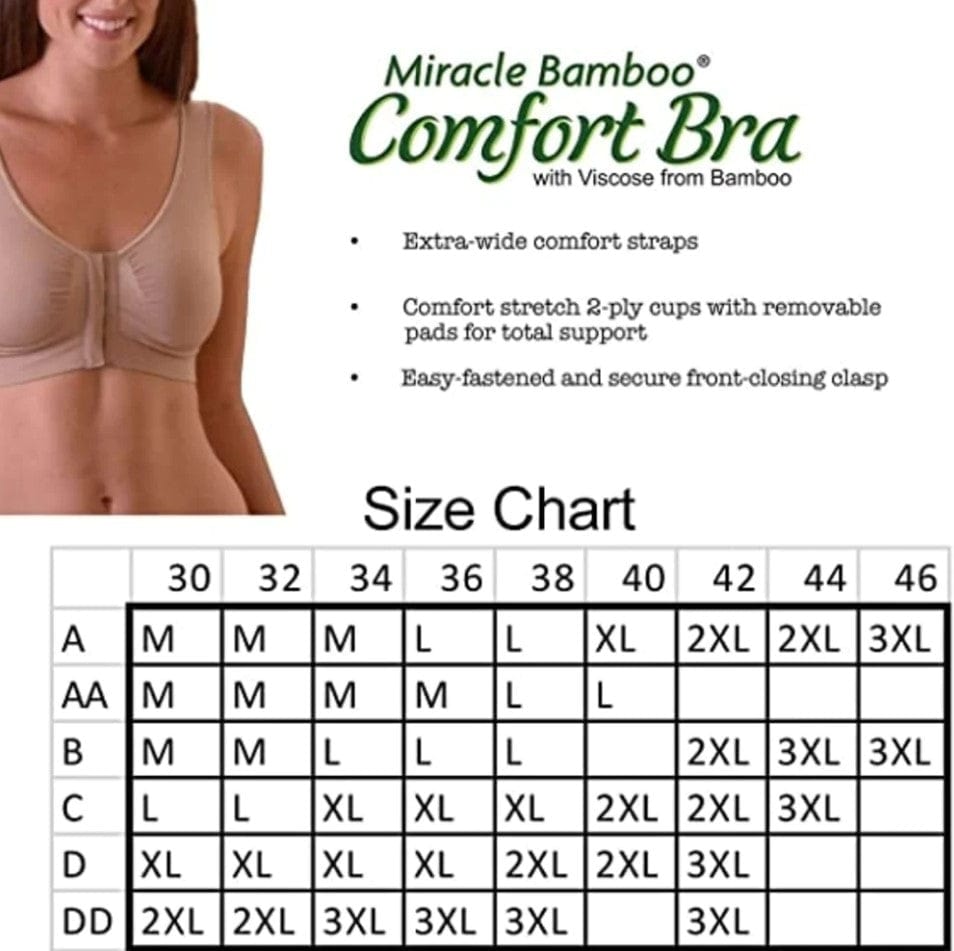 Local Kiwi Deals Health & Beauty Miracle Bamboo Comfort Bra