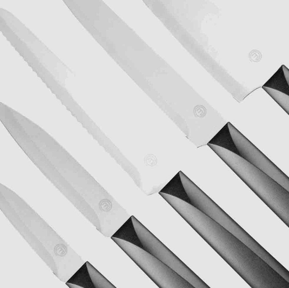 Local Kiwi Deals Kitchen Knives MasterChef Kitchen Knife Set With Cap 5 Piece