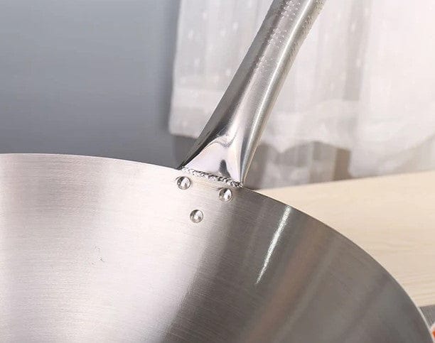 Local Kiwi Deals KITCHEN ORGANISERS Iron Wok No Coating Chinese Frying Pan