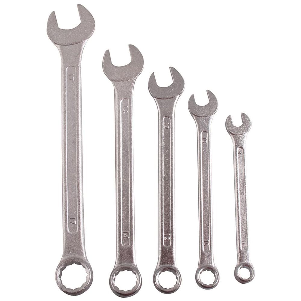 Local Kiwi Deals Tools 5 Piece Spanner Set (Metric)