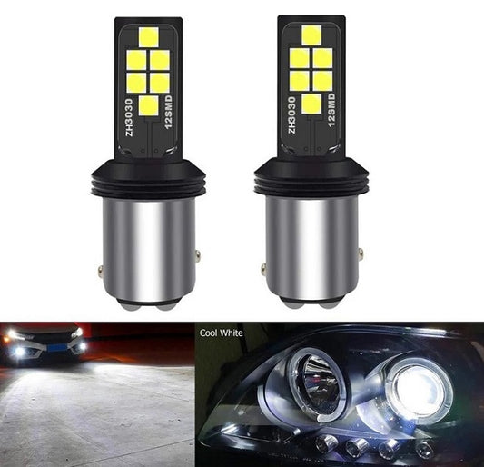12V 1156 Led Lights Bulbs White 2Pcs