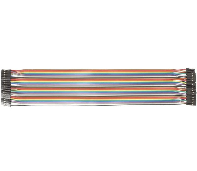 150mm Socket to Socket Jumper Leads - 40 Piece WC6026