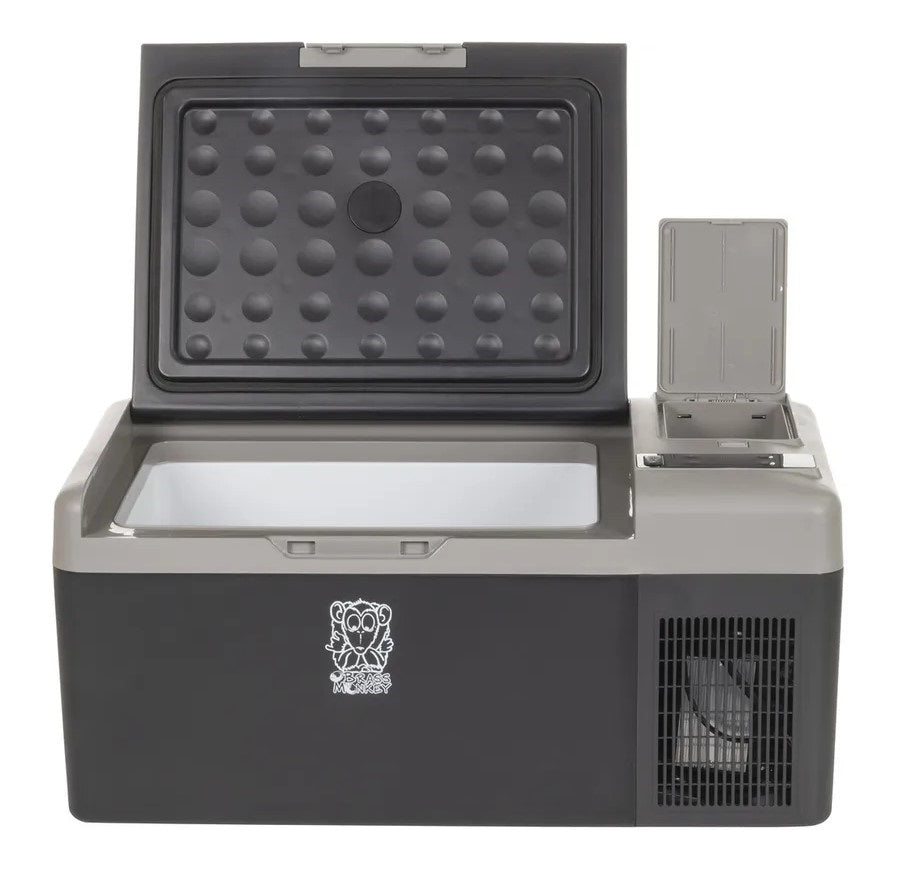 15L Brass Monkey Portable Fridge/Freezer with Battery Compartment GH2068