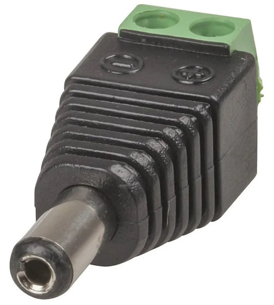 2.1mm DC Plug with Screw Terminals PA3711