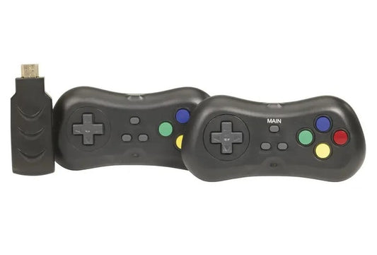 2 Controller Wireless Retro Arcade Game Console with 638 Games GT4282