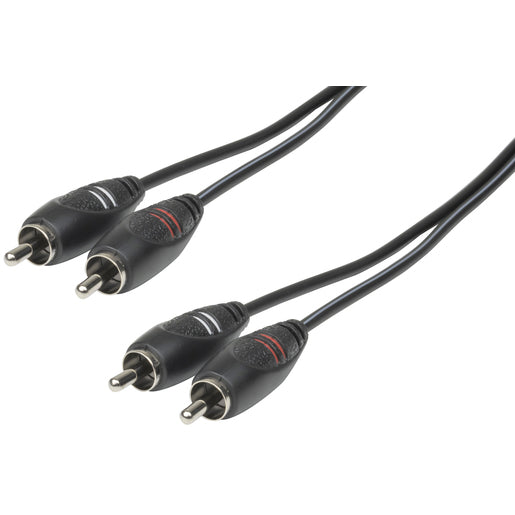 Digitech 2 x RCA Plugs to 2 x RCA Plugs Audio Cable