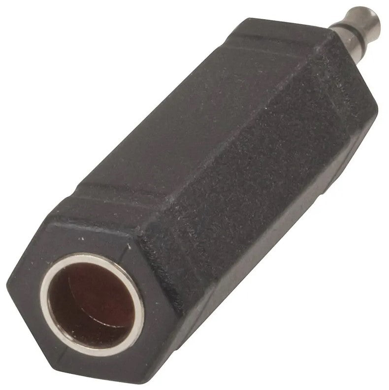 3.5mm Stereo Plug to 6.5mm Stereo Socket Adaptor PA3586