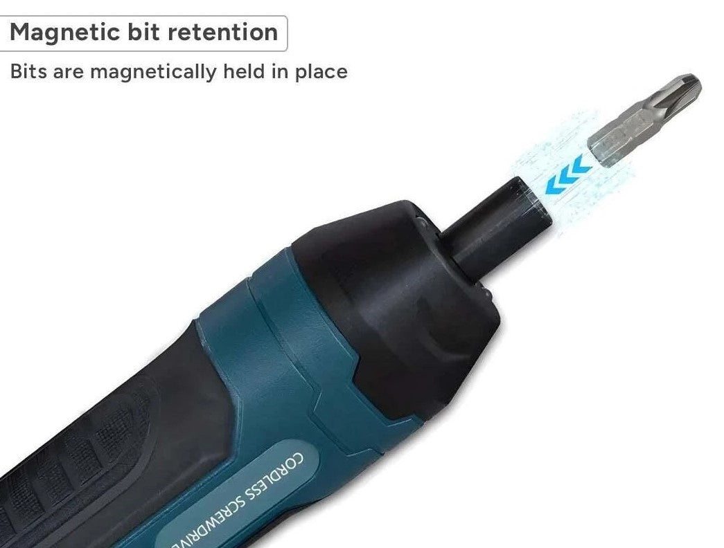 40 Piece 3.6V Cordless Electric Screwdriver Set