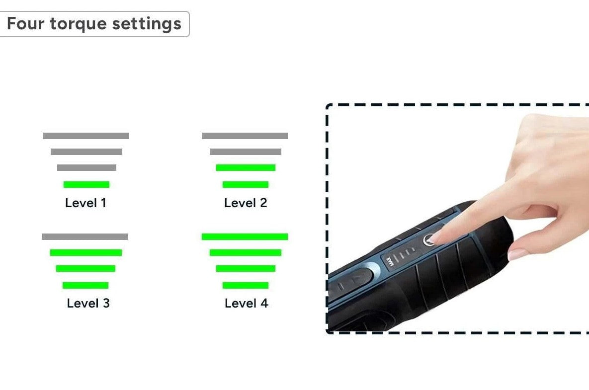 40 Piece 3.6V Cordless Electric Screwdriver Set