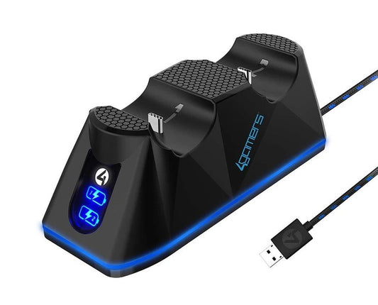 4Gamers PS5 SP-C100V Twin Charging Dock (Black)