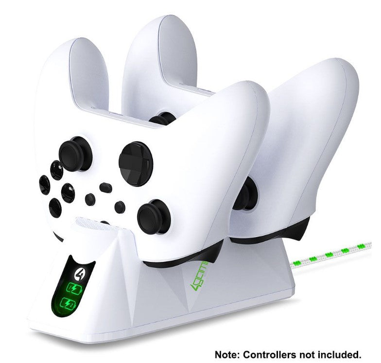 4Gamers Xbox SX-C100 Twin Charging Dock (White)