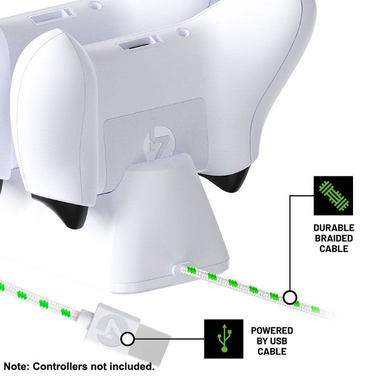 4Gamers Xbox SX-C100 Twin Charging Dock (White)
