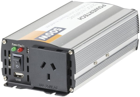 Powertech 500W (1500W) 12VDC to 240VAC Modified Sinewave Inverter MI5304