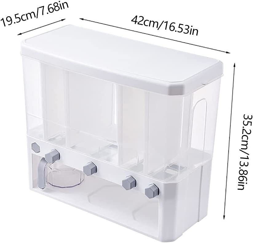 5 Grid Grain Storage Dispenser (15KG) PICK UP ONLY