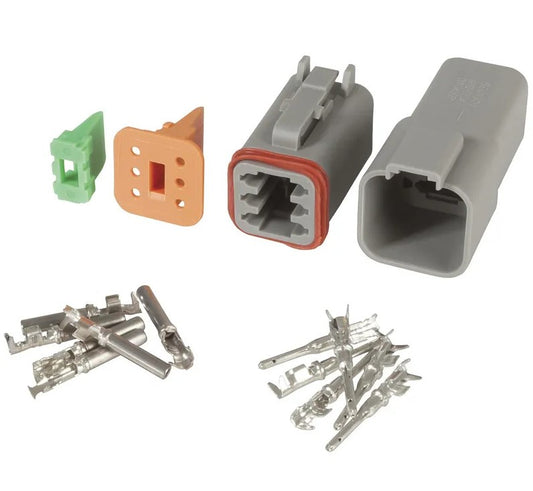 6-Way Weatherproof Deutsch Connector Set PP2148