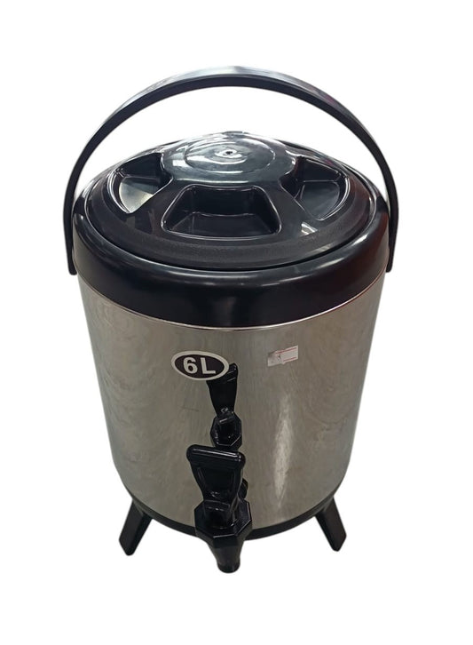 6L Tea & Coffee Dispenser Urn Stainless Steel Insulated
