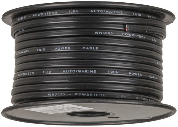 Powertech 7.5A 2-Core Tinned/Auto Marine Power Cable - Sold per metre