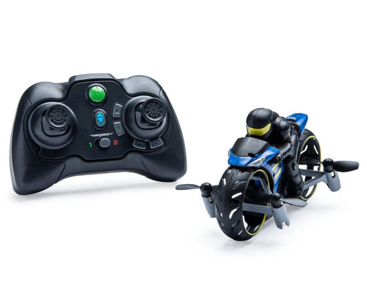 Air Hogs Flight Rider Ground And Air Stunt Bike