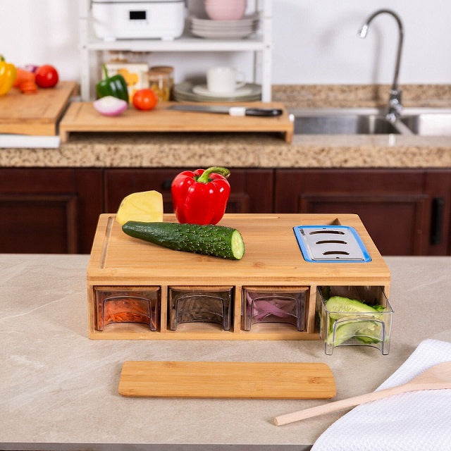 Bamboo Cutting Board Set