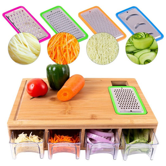 Bamboo Cutting Board Set