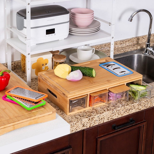 Bamboo Cutting Board Set
