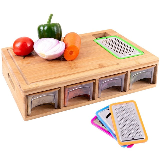 Bamboo Cutting Board Set