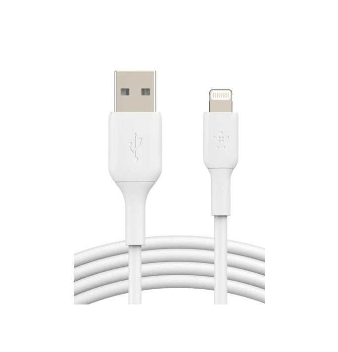 Belkin BoostUp Charge Lightning to USB-A Cable 1M - White