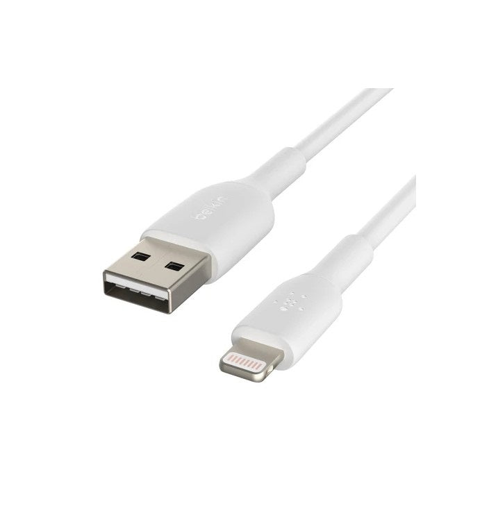 Belkin BoostUp Charge Lightning to USB-A Cable 1M - White